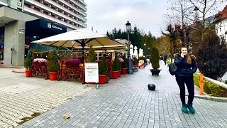 🇹🇩WELCOME TO BEAUTIFUL SINAIA❤️WINTER WALKING TOURDECEMBER 2022❄️🌬🪵 [upl. by Salomon]