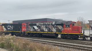 CN L540  IC 9607 at Kitchener October 25 2024 [upl. by Arotal524]