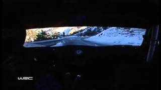 WRC onboard Gilles Panizzi Rally Monte Carlo 2006 SS05 Guillaumes  Valberg 2 [upl. by Dolhenty]