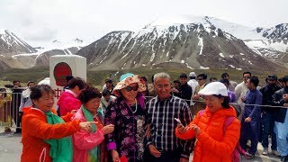 Khunjerab Pass China–Pakistan border  Gilgit–Baltistan  Hunza Valley  Sherin Zada [upl. by Ahsilef836]