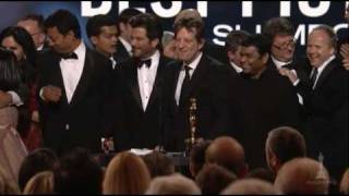 Slumdog Millionaire Wins Best Picture 2009 Oscars [upl. by Vassily]