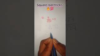 Square root🔥💯 maths ssc educationupsc ias exam motivation viralvideo shorts shortfeed [upl. by Schwitzer]