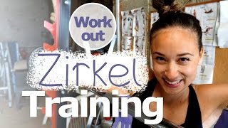 Zirkeltraining Übungen  effektives Ganzkörpertraining  Workout für die Fettverbrennung [upl. by Ardnohs]