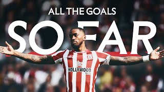 Ivan Toney  Every Single Brentford Premier League Goal So Far 🔥👑 [upl. by Stacie68]