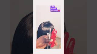 Short Bob wig styling 2x6 Closure Wig hand made with fine details wigstyling hairtutorialsvideo [upl. by Ateuqahs446]