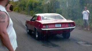 Sweet Muscle Car Burnouts Papas Dodge Show 2010 [upl. by Blackmun925]