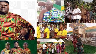 OTUMFOUR YERE NANA ABENA ACHIA CELEBRATING HER 13TH YEAR OF AN ENSTOOLMENT [upl. by Tamma]