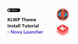 KLWP UI Theme Without Nova Launcher [upl. by Irwin732]