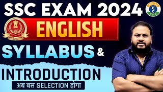 SSC EXAMS 2024  ENGLISH SYLLABUS AND INTRODUCTION CLASS  ENGLISH BY CHRISTOPHER SIR [upl. by Phiona]