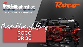 Roco  BR 38 der DR  Spur H0  Epoche IV [upl. by Haimirej]