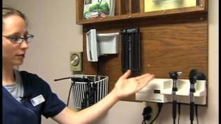 Clinical Med Asst Duties Starting a Shift  Medical Assistant Skills Video 3 [upl. by Stanhope]