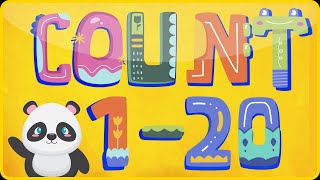 Number song learn count 120  Counting numbers song nursery rhymes [upl. by Eppesiug556]