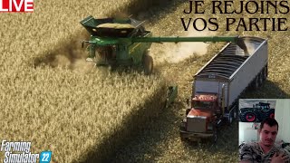 FARMING SIMULATOR 22  NON DE LA PARTIE  DYFARMER YOUTUBE LIVE VENEZ  ABONNEE 243260 [upl. by Eilssel]