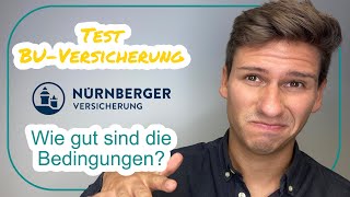 TEST Nürnberger BU  Wie gut ist die aktuelle Berufsunfähigkeitsversicherung [upl. by Nannette]