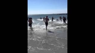 RISP Team Takes Special Olympics Torch Run Plunge [upl. by Barcellona]