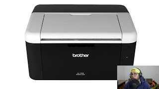 Impressora Brother Laser Mono A4 USB HL1202 [upl. by Odrarebe]