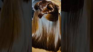 Natural brown hair dye for hair growth 4Kshortvideo mehndi [upl. by Kyle]