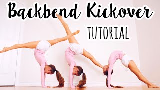 How to do a Backbend Kickover [upl. by Raamaj]