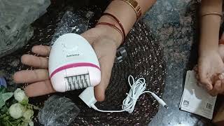 Philips epilator unboxing and review from Flipkart big billion day sale वैक्सिंग से छुटकारा पाएं [upl. by Nahpets333]