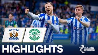 Kilmarnock 11 Hibernian  Anderson Late Equaliser Puts Killie Level  William Hill Premiership [upl. by Kalvn]