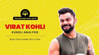 The Astrotalk Show  Cricketer Virat Kohli Kundli Analysis  Celebrity Horoscope  Astrology Reading [upl. by Aigneis]