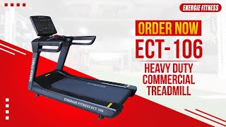 Best Commercial Treadmill  Running Machine  ECT106  Best Treadmill [upl. by Svensen86]