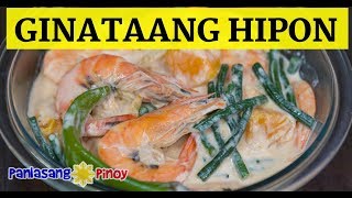 Ginataang Hipon with Sitaw at Kalabasa Coconut Milk Shrimp [upl. by Freeman]