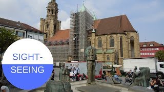 SIGHTSEEING in Heilbronn am Neckar in GERMANY [upl. by Erotavlas]