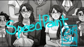 SpeedPaint  Hamilton Family [upl. by Adria180]