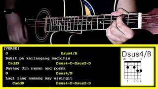 Gitara by Parokya Ni Edgar  Guitar Chords amp Strumming Pattern [upl. by Kciredes]