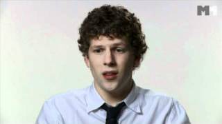 The Social Network  The Facebook Movie  Jesse Eisenberg talks about David Fincher [upl. by Ykcaj]