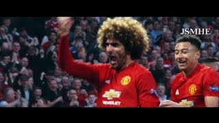 Marouane Fellaini  Man of Steel amp Master of Chest Control  Manchester United 20162017 Overall [upl. by Hairu]