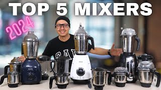 Best Mixer Grinder In India 2024  Best Mixer Grinder Buying Guide  Top 5 Mixer Grinders [upl. by Geminius]