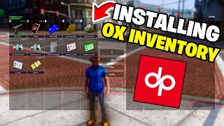 Installing OX INVENTORY Into FiveM QBCore UPDATED [upl. by Tihom147]