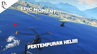 PEPERANGAN UDARA TERJADI  GTA 5 ROLEPLAY [upl. by Hibbs]