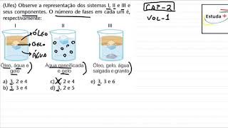 Aprenda a contar o número de fases de uma mistura [upl. by Ellenij244]