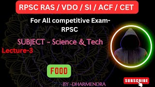 Food Digestion System  Science for RPSC RAS 2024 PRE amp MAINS [upl. by Greer]