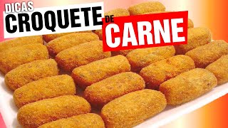 Croquetas de Carne Receta fácil y sencilla [upl. by Idram641]