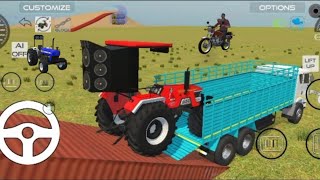 drive truck and tractor loaded Stone dumper in game [upl. by Immat]