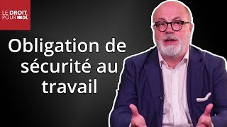 Lobligation de sécurité au travail [upl. by Airbas164]