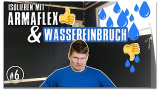 Isolieren mit Armaflex und Wassereinbruch im Krankenwagen Camper [upl. by Parris]