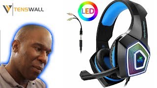 Tenswall HunterSpider V1 Gaming Headset YES THEY ARE UNDER £20 [upl. by Acebber491]