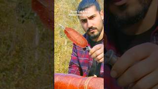 Sucuk Cağ Kebap ilk ve tek asmr sucuk camping [upl. by Askari]