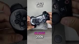 Evolution of PlayStation Controller prices PS1PS6😱 [upl. by Shornick]