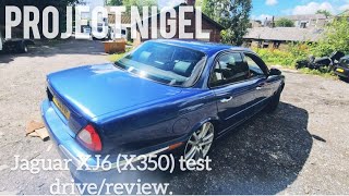 Jaguar XJ6 test drivereview [upl. by Anikal280]