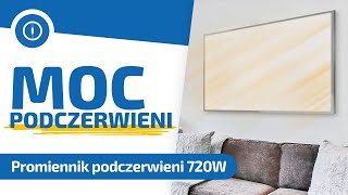 Proste ogrzewanie podczerwienią 🌞  Panel grzewczy Cronos 720W  unboxing [upl. by Oaht]