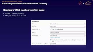 Implement an ExpressRoute Gateway [upl. by Demodena]