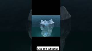 Icebergsfacts shortsfeed icebergs [upl. by Assirram]