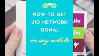 Fix Jio SIM Not Working No Service Emergency Calls [upl. by Pacificas]