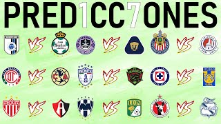 🔥PREDICCIONES JORNADA 17 APERTURA 2024 LIGA MX [upl. by Harehs]